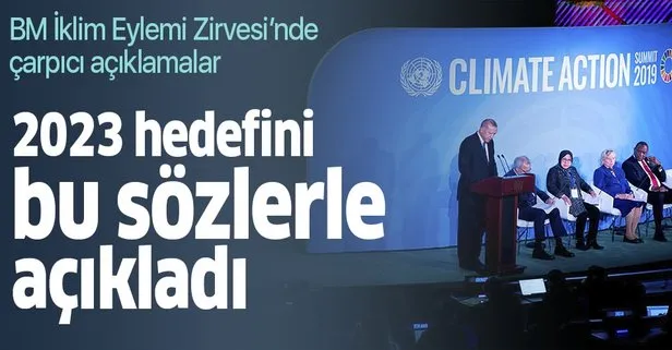 Son dakika... Başkan Recep Tayyip Erdoğan’dan ABD’de düzenlenen BM İklim Eylemi Zirvesi’nde önemli açıklamalar