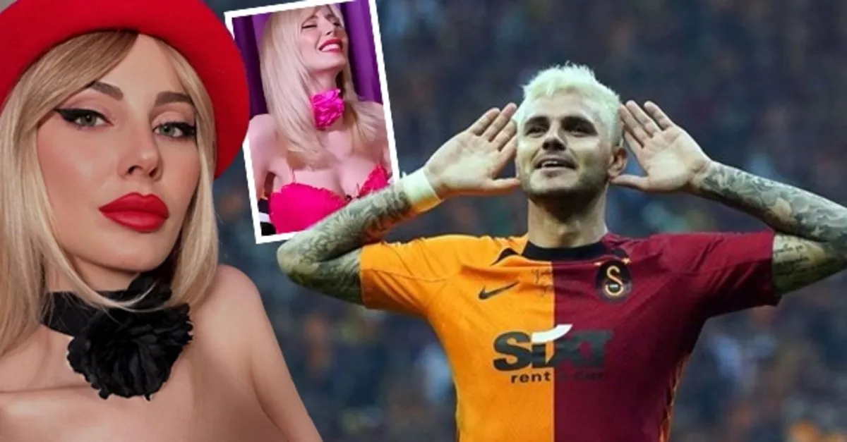Hande Sarıoğlu'dan Icardi'ye serenat! Aşkın olayım diye haykırdı sosyal medya yıkıldı yorumlar havada uçuştu: Yerli Wanda Nara iş başında - Galeri - Takvim
