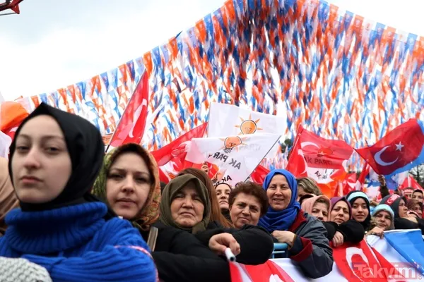 Başkan Erdoğan'a Düzce'de sevgi seli! - 15