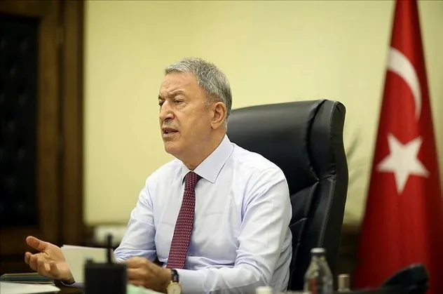 Son dakika: Milli Savunma Bakanı Hulusi Akar'dan flaş NAVTEX açıklaması: Ne kadar gerekiyorsa o kadar yapılacak