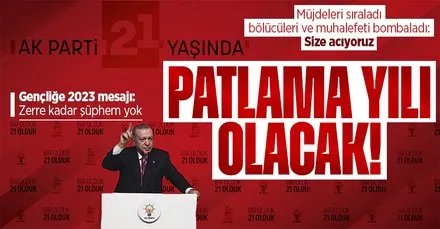 Başkan Erdoğan’dan 2023 mesajı
