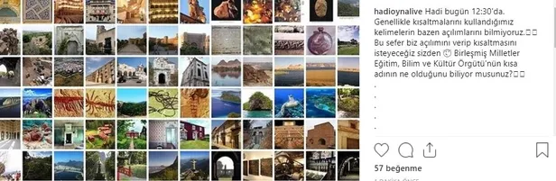26 Eylül Hadi ipucu sorusu nedir? Birleşmiş Milletler Eğitim, Bilim ve Kültür Örgütü'nün kısa adı nedir?-1