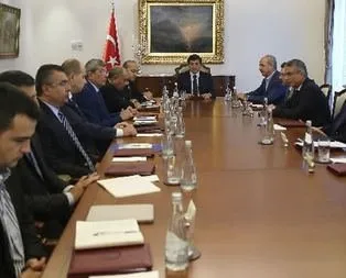 Başbakanlık’taki ’güvenlik zirvesi’ sona erdi