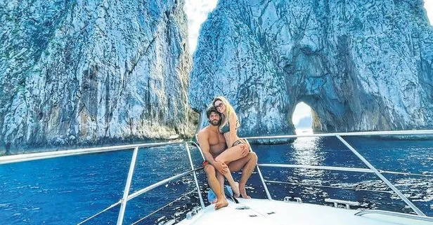 Capri’de love story! Can Yaman ve sevgilisi Diletta Leotta’dan romantik pozlar