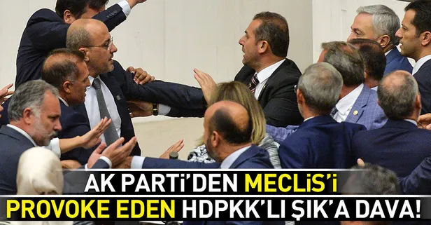 Son dakika: AK Parti'den HDP'li Şık'a dava!