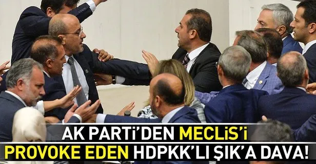 Son dakika: AK Parti’den HDP’li Şık’a dava!