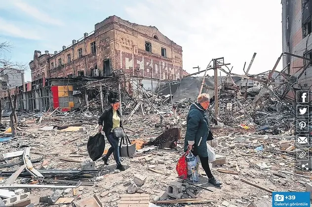 Rusya 400 bin nüfuslu Mariupol şehrinde sivillere zehirli gaz boşalttı
