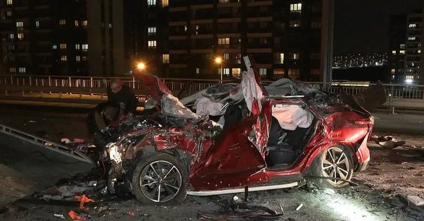 Başakşehir’de feci kaza! 4 kişi hayatını kaybetti