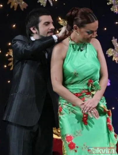 Bakışmaları tüyleri diken diken etti! Eski aşıklar Ebru Gündeş ile Kerem Alışık geceye damga vurdu! “Hiç ayrılmadık seninle” - 14