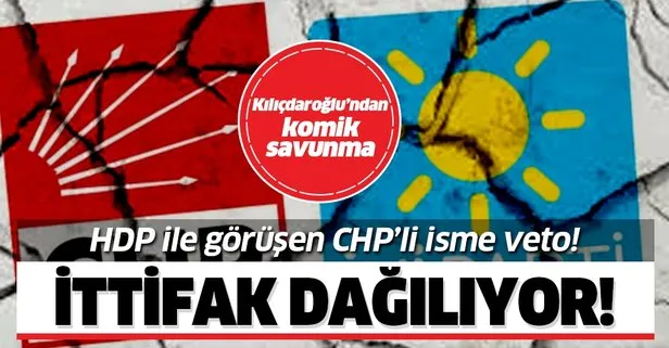 CHP ve İYİ Parti arasındaki ittifakta büyük çatlak: İYİ Parti, HDP ile görüşen CHP’li isme randevu vermedi!