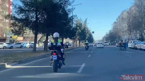 Diyarbakır'da tek: Kadın 'Motosikletli Şahin' polisi Dilek Zengin! Gören donup kalıyor - 22
