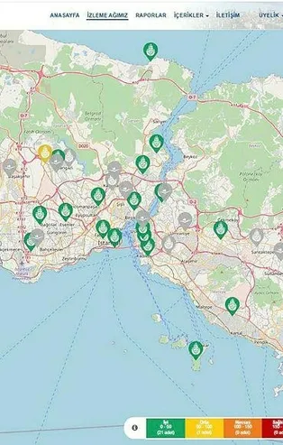 İstanbul'a güzel haber: Hava kirliliği yarıya yakın düştü