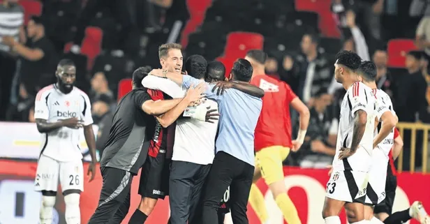 Beşiktaş 90+5’e kadar önde olduğu maçta Maxim’in golüyle büyük bir şok yaşadı