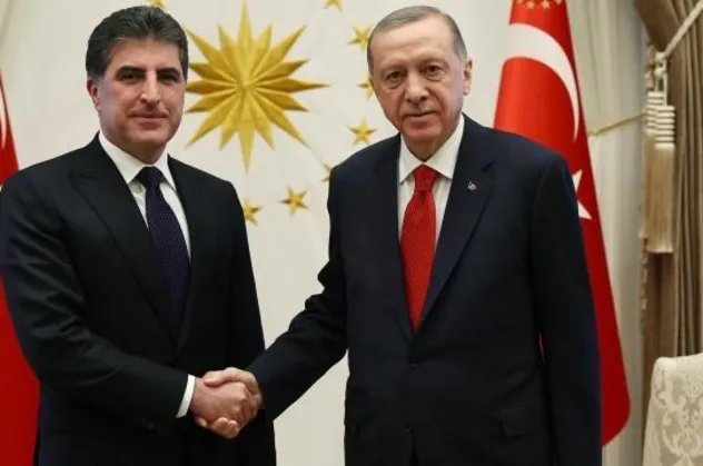 Başkan Erdoğan Neçirvan Barzani'yi kabul etti