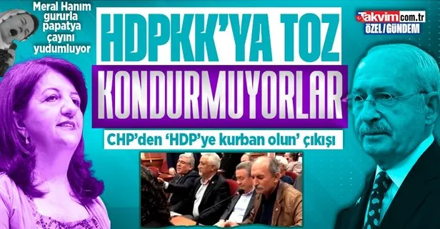 CHP, HDPKK toz kondurmuyor!  CHP’li İrfan Kılınç’tan ’HDP’ye kurban olun’ çıkışı