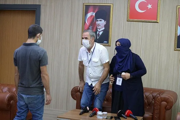 Son dakika: Mardin'de güvenlik güçlerinin ikna çalışması sonucu 1 aile daha evladına sarıldı-2