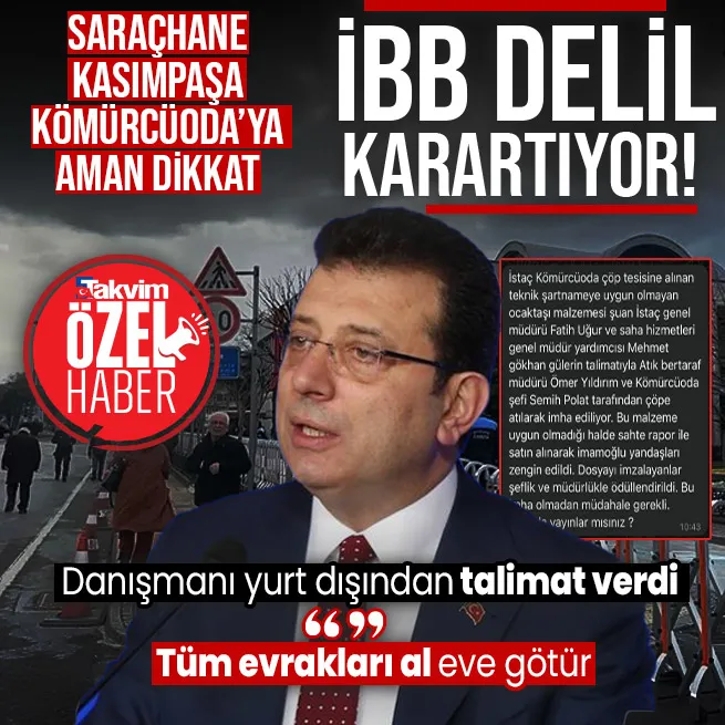CHPli İBB delil karartıyor! İmamoğluna gözaltı sonrası evraklar imha ediliyor: Saraçhane, Kasımpaşa, Kömürcüodaya dikkat