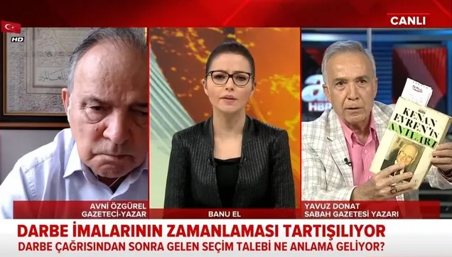 CHP'nin darbe imaları ne anlama geliyor? Sabah Gazetesi yazarı Yavuz Donat A Haber'de darbeler tarihiyle yanıtladı