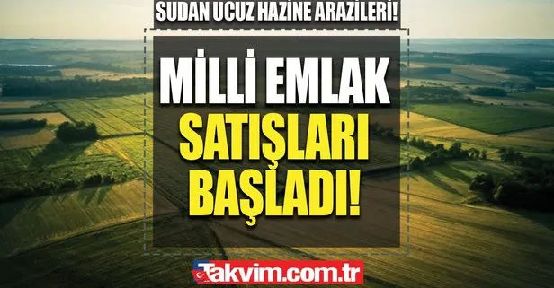 Milli Emlak arsa satışları 2022 başladı!