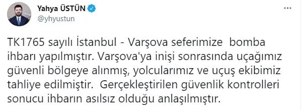 thynin-istanbul-varsova-ucagi-icin-yapilan-bomba-ihbari-asilsiz-cikti1-1617565567406.jpg THY'nin İstanbul - Varşova uçağı için yapılan bomba ihbarı asılsız çıktı!-1