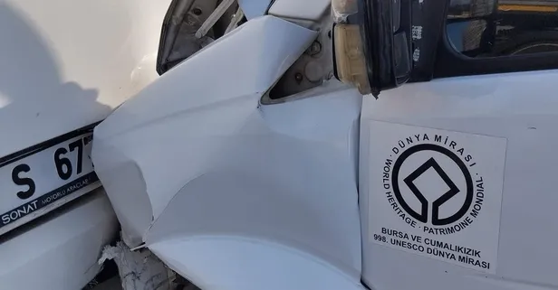 Gemlik'te zincirleme kaza: 9 yaralı