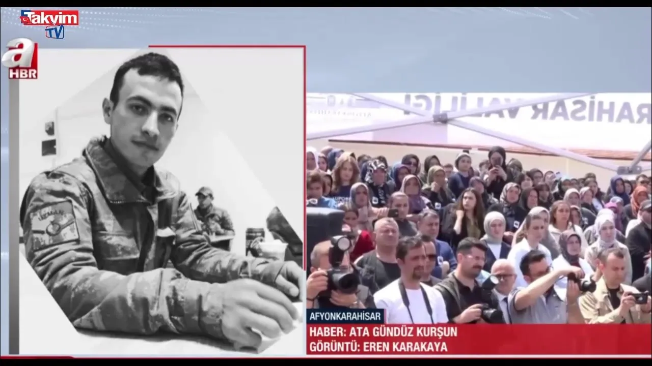 Şehit Önder Özen’e veda!