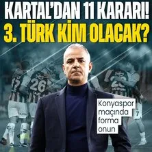 3. Türk kim olacak? İsmail Kartal’dan flaş 11 kararı: Konyaspor maçında forma onun