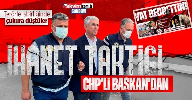 Turuncu listedeki teröristlerle kol kola: CHP’li başkan PKK’lılara saldırı taktiği vermiş