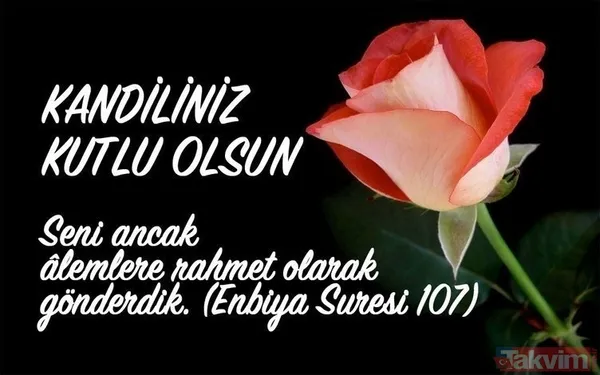 Kısa, öz, resimli ve ayetli en yeni kandil mesajı! Regaip Kandili mesajları! Cep telefonu kısa mesaj SMS ve Whatsapp kandil mesajları! - 4