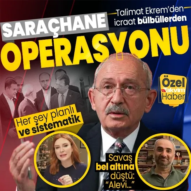 Kılıçdaroğluna CHPli İBB fonlu Saraçhane operasyonu! Aleviler kazan kaldırdı... İmamoğlu utanmadan bizden oy isteyecek öyle mi?