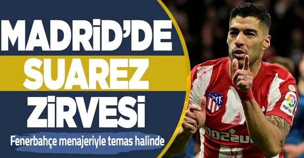 Fenerbahçe’nin sürpriz golcü hamlesi ortaya çıktı: Madrid’de Suarez zirvesi