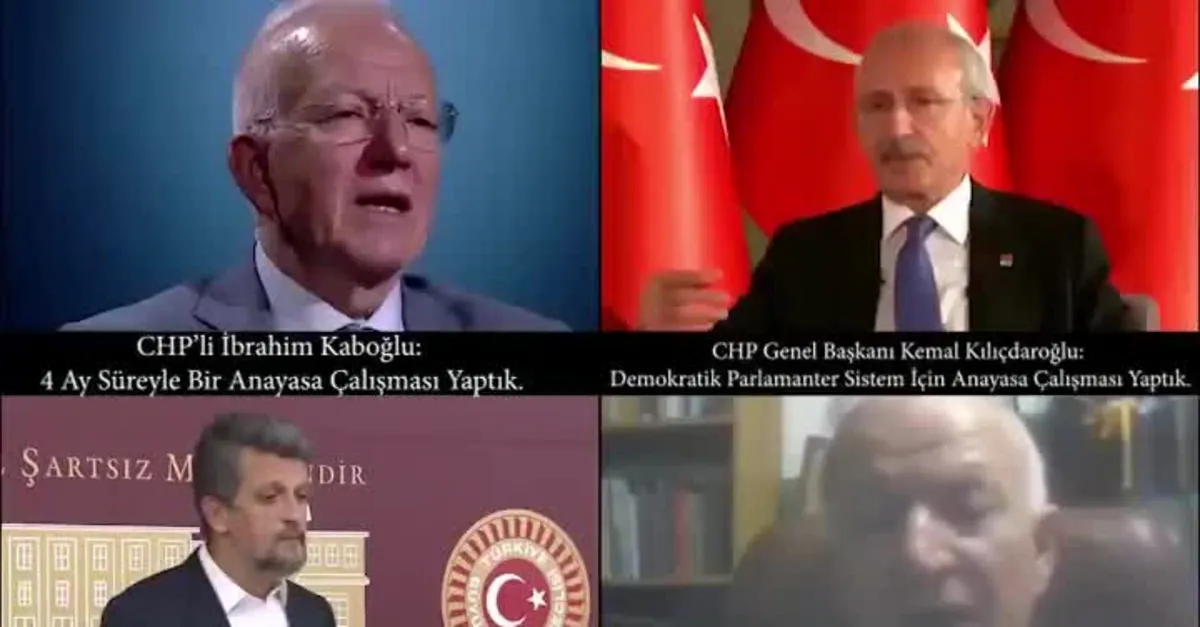 CHP, HDPKK, İP ve SP’den ihanet metni! Kandil çizgisinde ortak anayasa