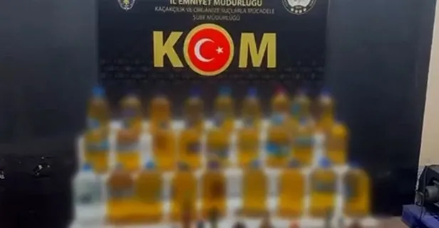 Bursa’da sahte içki imalathanesine baskın! 227 litre zehir ele geçirildi