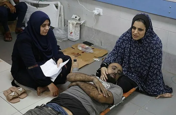 1699908742665.jpeg Terör devleti İsrail Gazze'de bir nefeslik oksijen bile bırakmadı! Filistinli Cevdet Medhun: "Şifa'da yaşamak ölmekten zor"-3
