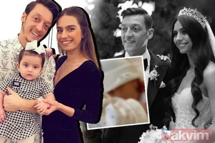 Başakşehirli futbolcu Mesut Özil ile Amine Gülşe’nin ikinci kız çocukları doğdu! İlk kare geldi Ela bebeğe ünlülerden yorum yağdı