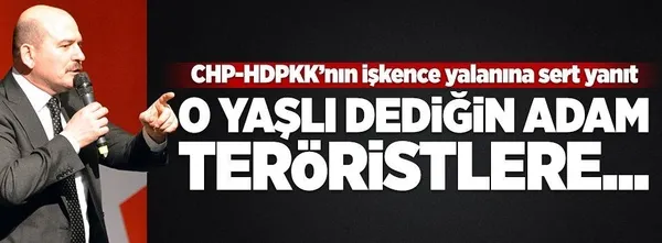 Soylu: "Kandil'deki arkadaşlarına sor"-1