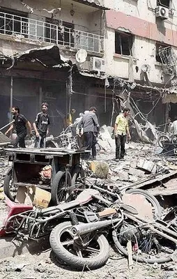 Katil Esed Şam'ın can damarına saldırdı