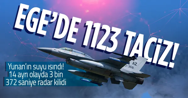Son dakika: MSB'den flaş açıklama! Sene başından bu yana 1123 Yunan tacizi!