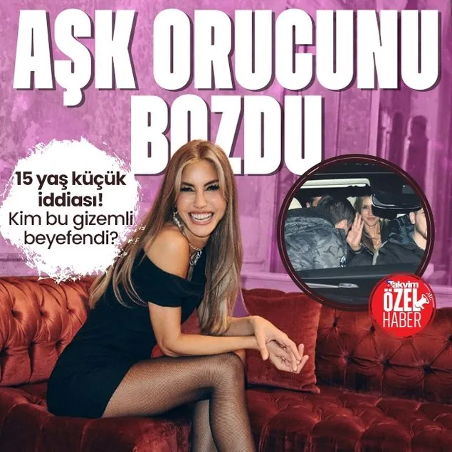 Aşk orucunu bozdu
