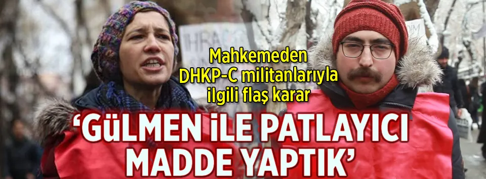 DHKP/C’li Nuriye Gülmen hakkında flaş karar