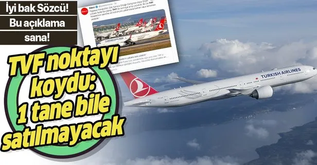 Son dakika: Türkiye Varlık Fonu’ndan ’THY hisseleri satılıyor’ iddiasına yanıt