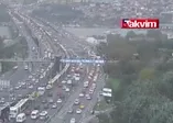 Okmeydanı'nda metrobüs kaza yaptı