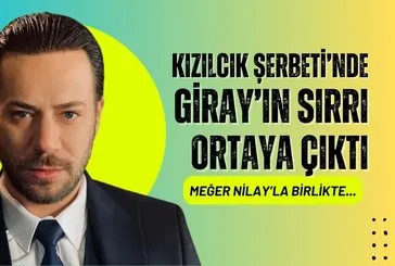 Kızılcık Şerbeti setinde yıldırım gibi karar; Giray’ın rolü değişti! Doğa ve Görkem...