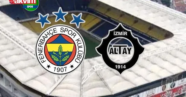Fenerbahçe Altay maçı ne zaman, saat kaçta? Fenerbahçe Altay maçı hangi kanalda canlı yayınlanacak?
