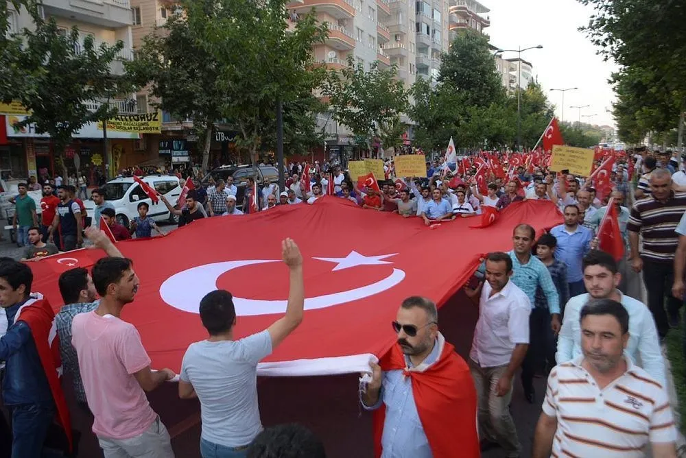 Batman'da teröre lanet yürüyüşü-3