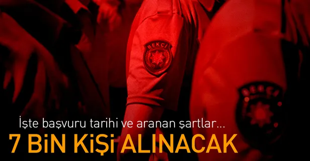 7 bin yeni bekçi alımı başlıyor