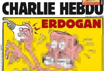 Charlie Hebdo’dan rezil karikatür!