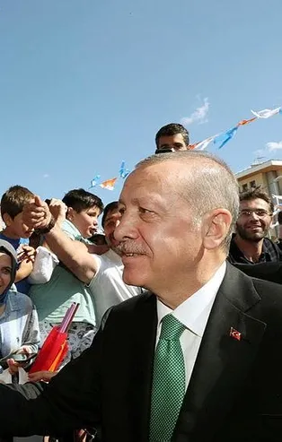 Bayburt'ta Erdoğan sevgisi