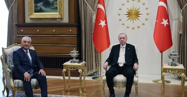 Başkan Erdoğan'dan Külliye'de peş peşe kabuller! Önder Aksakal ve Zekeriya Yapıcıoğlu ile görüştü