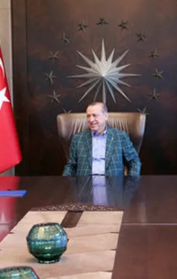Erdoğan'dan Huber Köşkü'nde kritik kabul